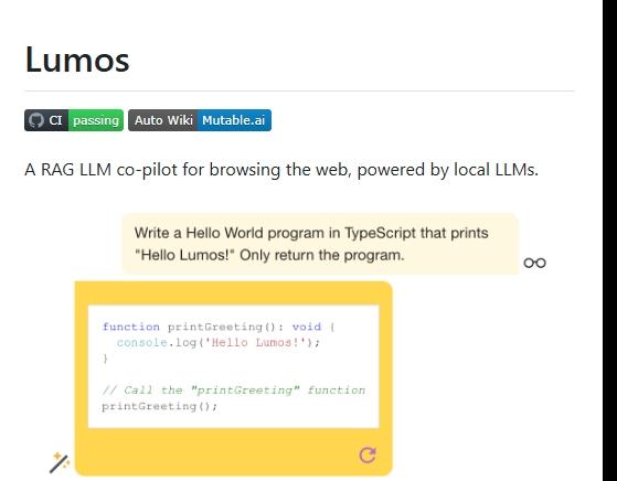 Lumos开源项目 – 网页浏览的LLM助手